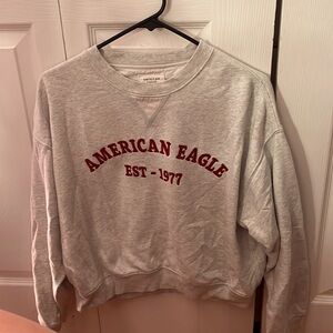 Grey American eagle sweatshirt